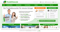 Desktop Screenshot of fondsclever.de